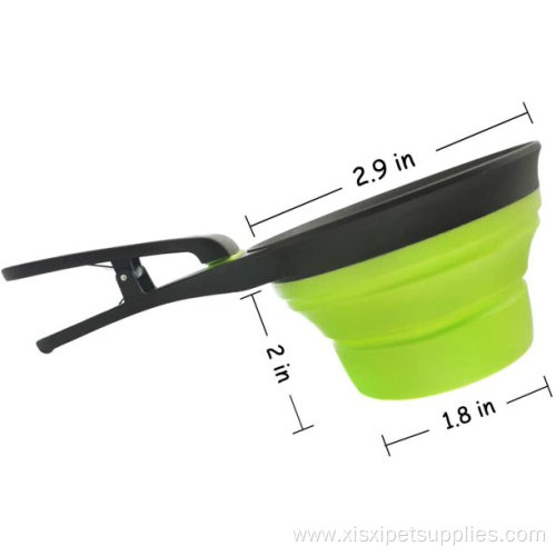 Pet Food Spoon Collapsible Silicone Measuring Cup